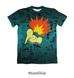 Camisa Exclusiva Cyndaquil - Pokémon Mangá