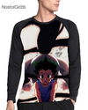 Camisa Manga Longa Raglan Gon Enfurecido Estampa Total MOD.2