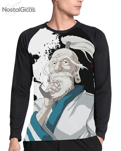 Camisa Manga Longa Raglan Netero Hunter x Hunter Estampa Total