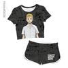 Kit Feminino Cropped + Short Takemichi Hanagaki - Tokyo Revengers