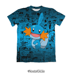 Camisa Exclusiva Mudkip - Pokémon Mangá