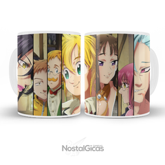 Caneca Nanatsu no Taizai - 7 Pecados