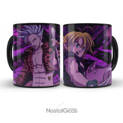 Caneca Nanatsu no Taizai - Ban e Meliodas - comprar online