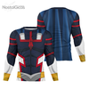 Camisa Manga Longa Uniforme All Might Young Age (Cloak)