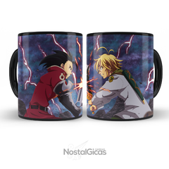 Caneca Nanatsu no Taizai - Zeldris x Meliodas - comprar online