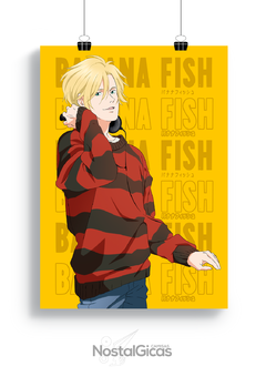 Poster Ash Lynx - Banana Fish