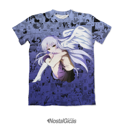 Camisa Exclusiva Kanade Tachibana - Angel Beats Mangá