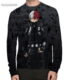 Camisa Manga Longa Shoto Todoroki - Traje Furtivo Mangá V.2