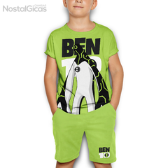 Kit Infantil Camisa + Short Ben 10 - M.04