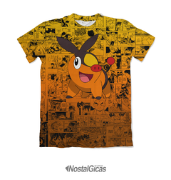 Camisa Exclusiva Tepig - Pokémon Mangá