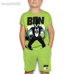 Kit Infantil Camisa + Short Ben 10 - M.05