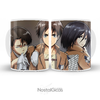 Caneca Shingeki no Kyojin - Trio Tropa de Exploração