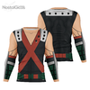 Camisa Manga Longa Uniforme Katsuki Bakugou