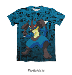 Camisa Exclusiva Lucario - Pokémon