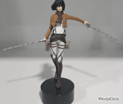 Action Figure Mikasa Ackerman - Camisas de Animes e Acessórios | Camisas Nostálgicas