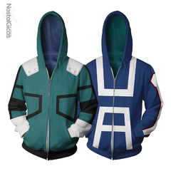 Moletom Dupla Face Uniforme Midoriya Izuku/U.A.