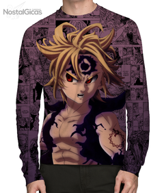 Camisa Manga Longa Meliodas - Assault Mode Mangá - V.2