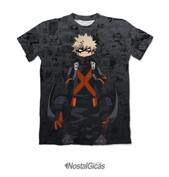 Camisa Exclusiva Bakugo Katsuki - Traje Furtivo Mangá