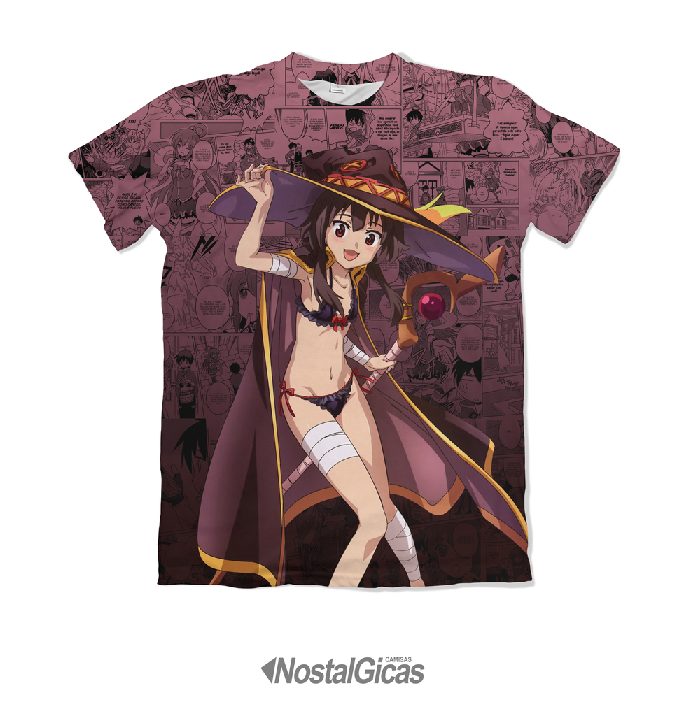 Camiseta - Anime Konosuba - Estampa Total