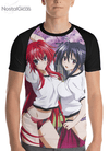 Camisa Raglan Rias Gremory e Akeno Himejima