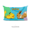 Capa de Travesseiro Pikachu e Evee - Pokémon MOD.02