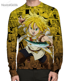 Camisa Manga Longa Meliodas Mangá - V.4