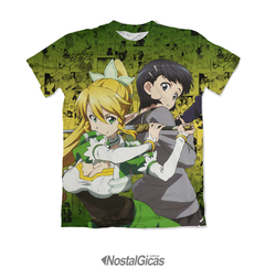 Camisa Exclusiva Leafa Mangá - Two Sides