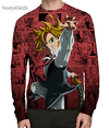 Camisa Manga Longa Meliodas Mangá - V.6