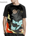 Camisa Raglan Shinra Fire Force MOD.3