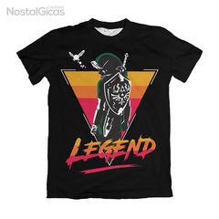 Camisa Zelda - Black Edition - Legend