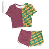 Kit Feminino Cropped + Short Uniforme Tomioka Giyu