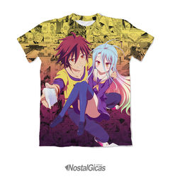 Camisa Exclusiva Sora e Shiro Mangá