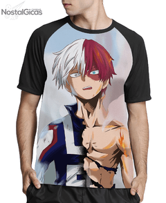 Camisa Raglan Shoto Todoroki