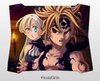 Mouse Pad Gamer Meliodas e Elizabeth Nanatsu No Taizai