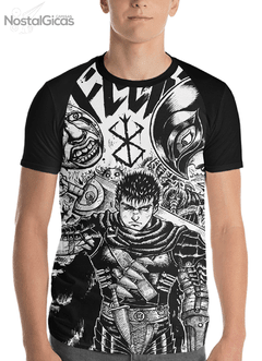 Camisa Raglan Berserk Mangá