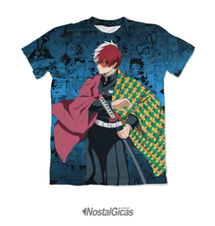 Camisa Exclusiva Shoto Todoroki - Kimetsu no Yaiba Mangá