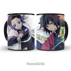 Caneca Kimetsu no Yaiba - Giyuu & Shinobu - comprar online