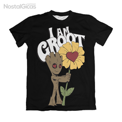Camisa I am Groot - Black Edition - 01