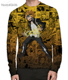 Camisa Manga Longa Denki Kaminari Mangá