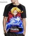 Camisa Raglan Edward Elric Fullmetal Alchemist