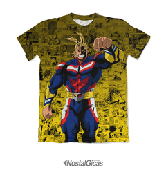 Camisa Exclusiva All Might - Super Hero Mangá