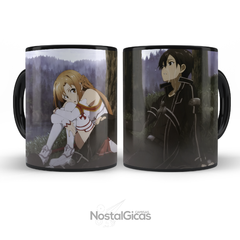 Caneca Sword Art Online - Asuna e Kirito Rainy day - comprar online