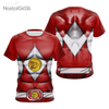 Camisa Uniforme Power Ranger Red