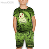 Kit Infantil Exclusivo Camisa + Short Chikorita