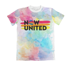 Camisa Now United - Rainbow Blur
