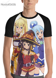 Camisa Raglan Kono Subarashii Sekai Ni Shukufuku Wo!