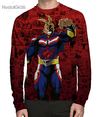 Camisa Manga Longa All Might Mangá - V.3