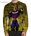 Camisa Manga Longa All Might Mangá - V.4