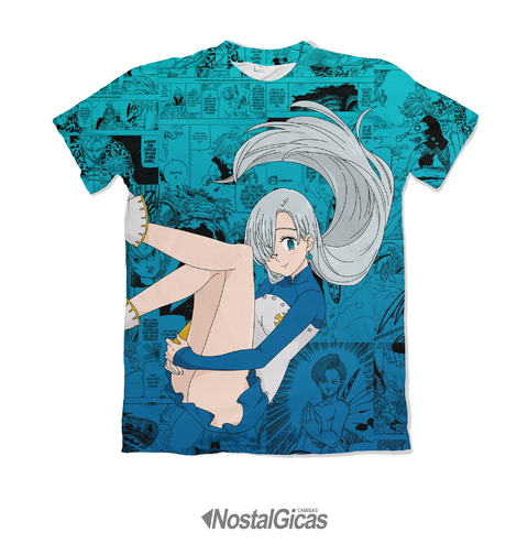 Camisa Manga Longa Print Nanatsu no Taizai - 3ª Temporada