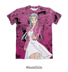 Camisa Exclusiva Deusa Elizabeth - Nanatsu No Taizai Mangá